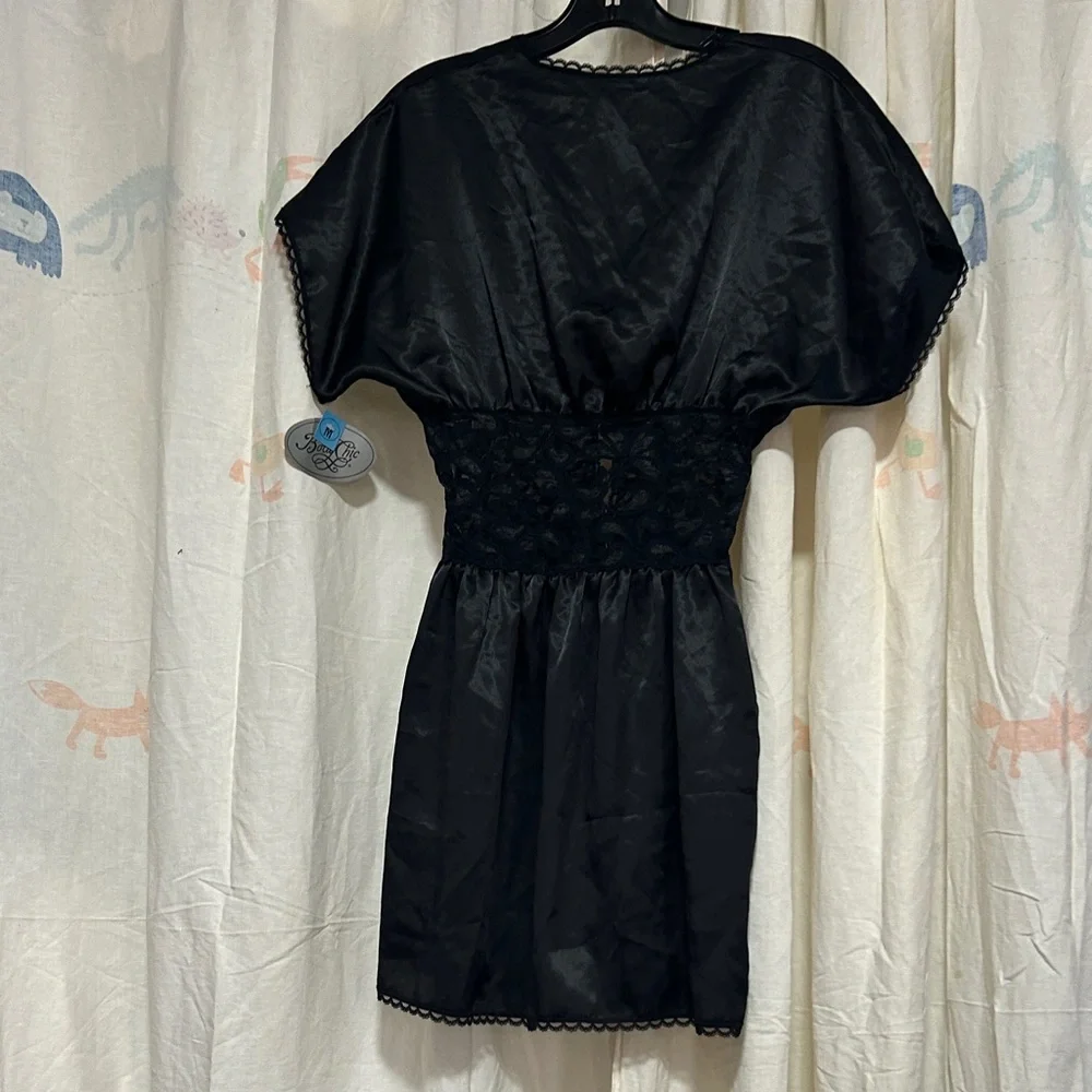 Elegant Black Chemise Slip M - Picture 5 of 5